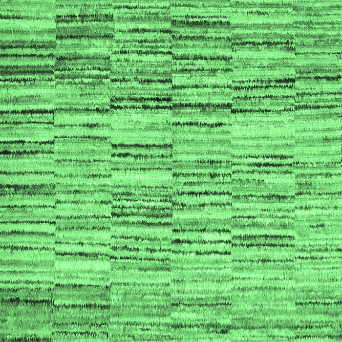 Machine Washable Abstract Emerald Green Contemporary Area Rugs, wshcon1218emgrn