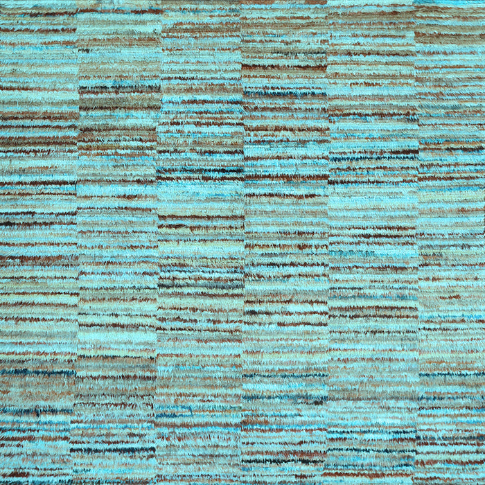 Square Machine Washable Abstract Light Blue Contemporary Rug, wshcon1218lblu