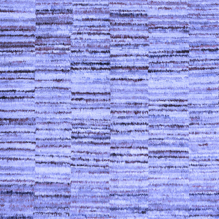 Abstract Blue Contemporary Rug, con1218blu