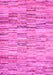 Abstract Pink Contemporary Rug, con1218pnk