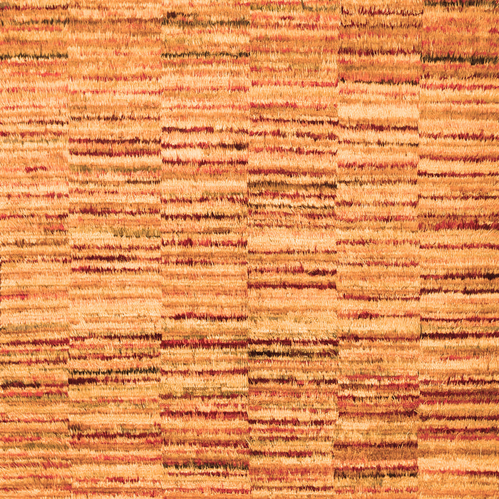 Abstract Orange Contemporary Rug, con1218org