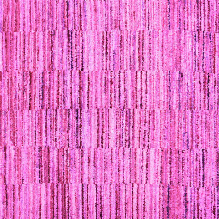 Square Abstract Pink Contemporary Rug, con1218pnk
