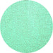 Round Abstract Turquoise Contemporary Rug, con1219turq