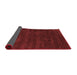 Abstract Red Contemporary Area Rugs