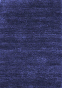 Abstract Blue Contemporary Rug, con121blu