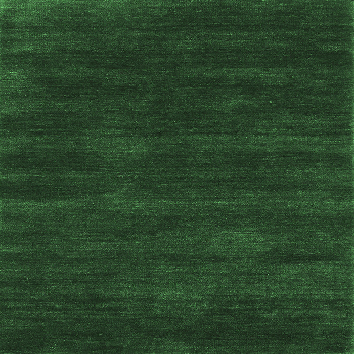 Square Machine Washable Abstract Emerald Green Contemporary Area Rugs, wshcon121emgrn
