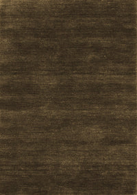 Abstract Brown Contemporary Rug, con121brn