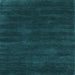 Square Abstract Light Blue Contemporary Rug, con121lblu