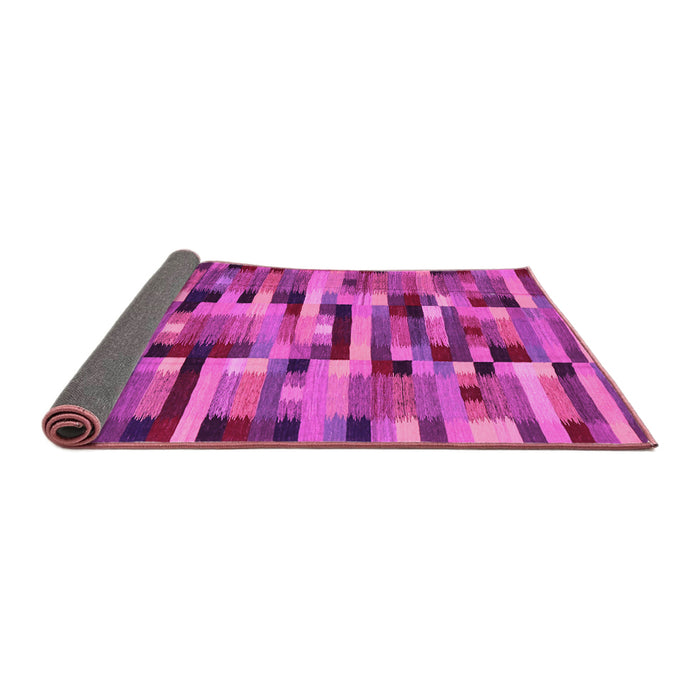 Sideview of Abstract Pink Contemporary Rug, con1220pnk