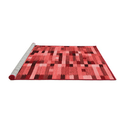 Contemporary Red Washable Rugs