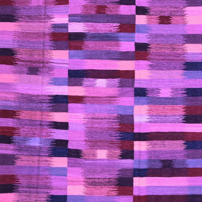 Abstract Purple Contemporary Rug, con1220pur
