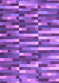 Abstract Purple Contemporary Rug, con1221pur