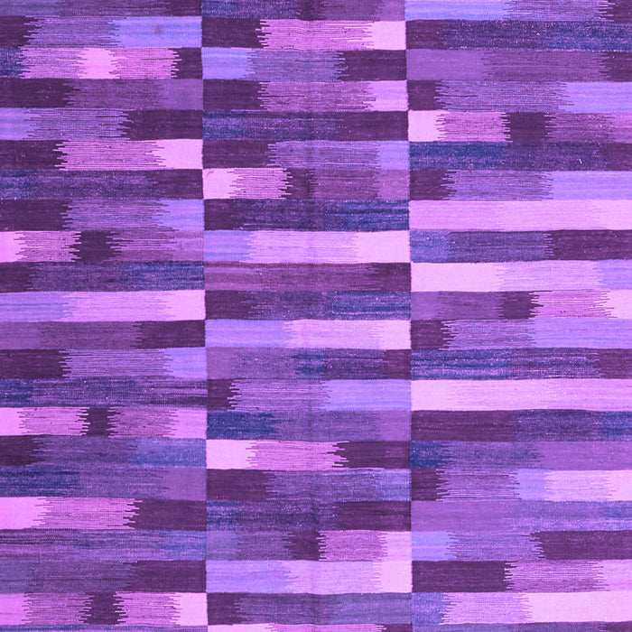Abstract Purple Contemporary Rug, con1221pur