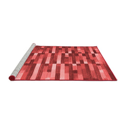 Contemporary Red Washable Rugs