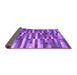 Sideview of Abstract Purple Contemporary Rug, con1221pur