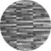 Machine Washable Abstract Gray Contemporary Rug, wshcon1221gry