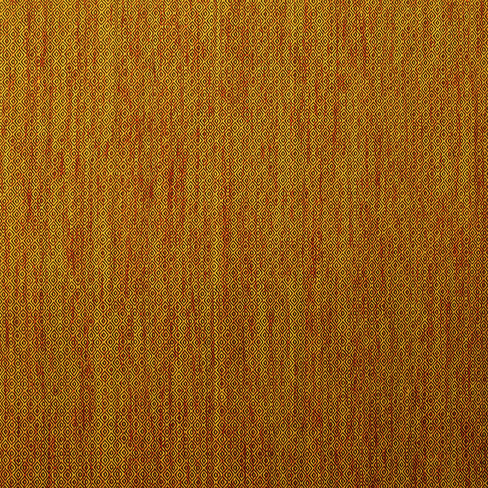 Square Abstract Yellow Contemporary Rug, con1222yw