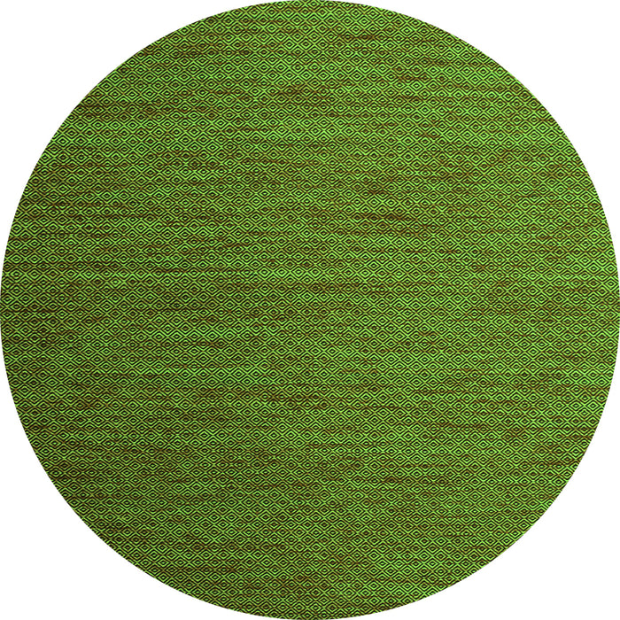 Machine Washable Abstract Green Contemporary Area Rugs, wshcon1222grn