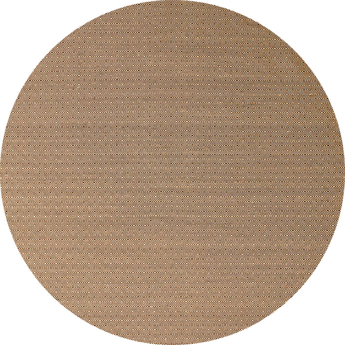 Square Abstract Orange Contemporary Rug, con1223org