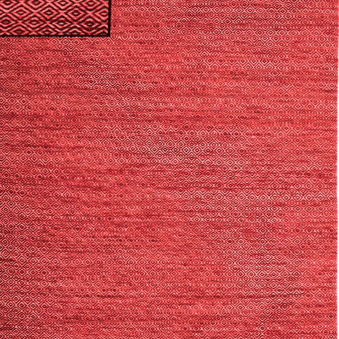 Abstract Red Contemporary Area Rugs