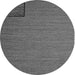 Square Abstract Gray Contemporary Rug, con1224gry