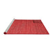 Contemporary Red Washable Rugs