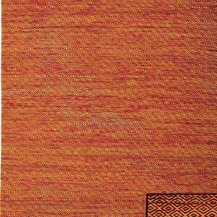 Serging Thickness of Machine Washable Abstract Orange Contemporary Area Rugs, wshcon1224org