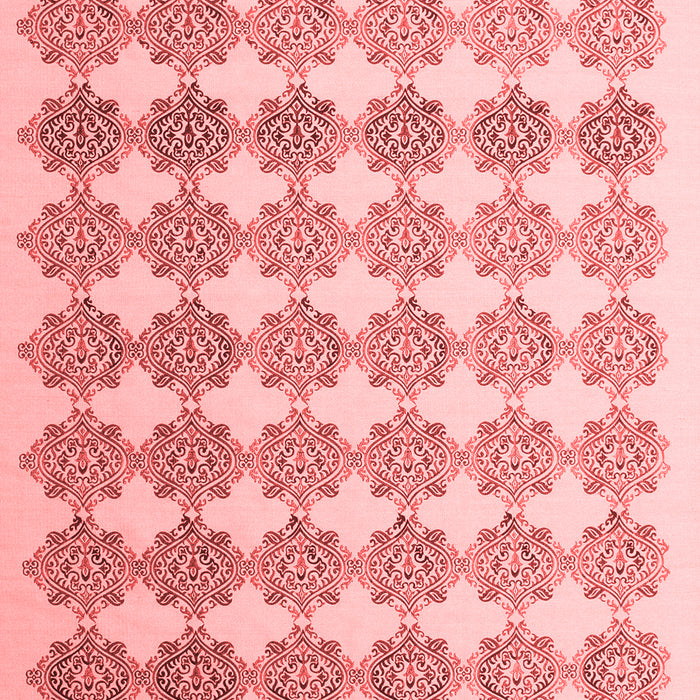 Machine Washable Abstract Red Contemporary Rug, wshcon1225red