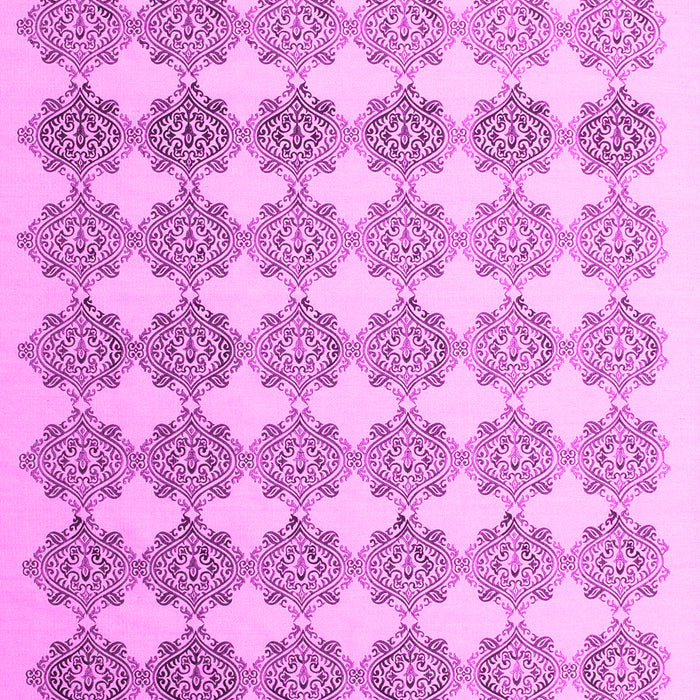 Machine Washable Abstract Pink Contemporary Rug, wshcon1225pnk