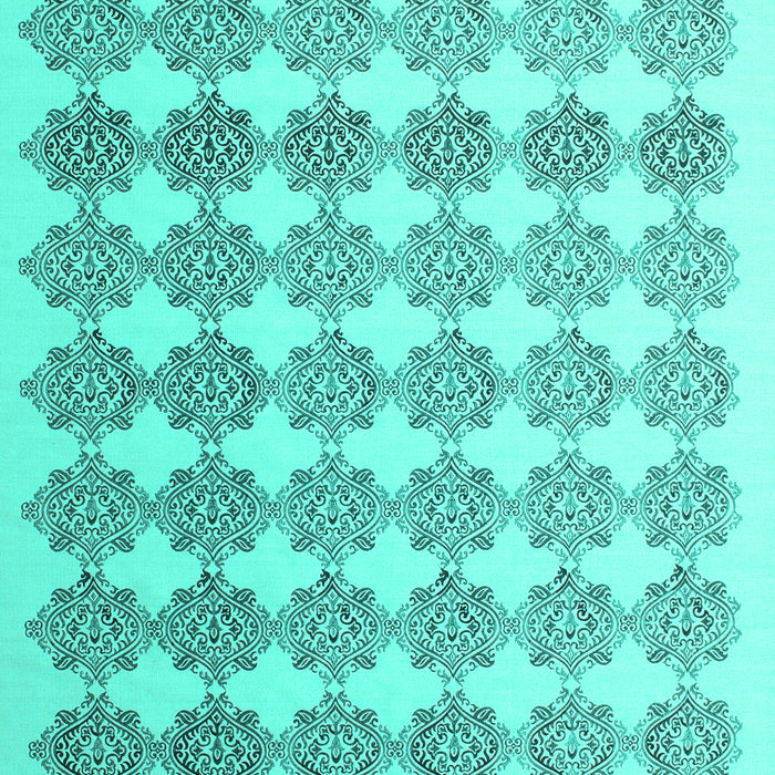 Abstract Turquoise Contemporary Rug, con1225turq