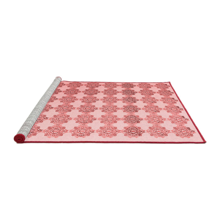 Contemporary Red Washable Rugs