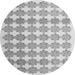 Square Abstract Gray Contemporary Rug, con1225gry