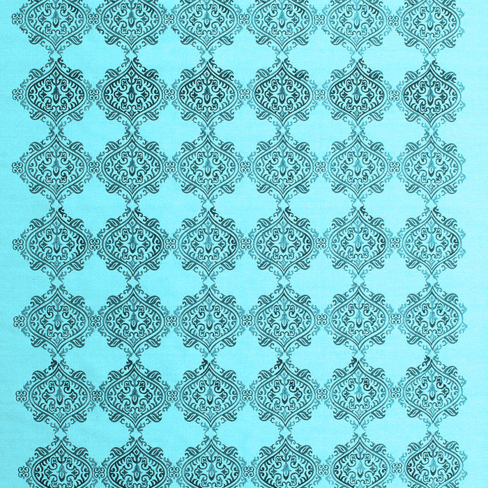 Machine Washable Abstract Light Blue Contemporary Rug, wshcon1225lblu