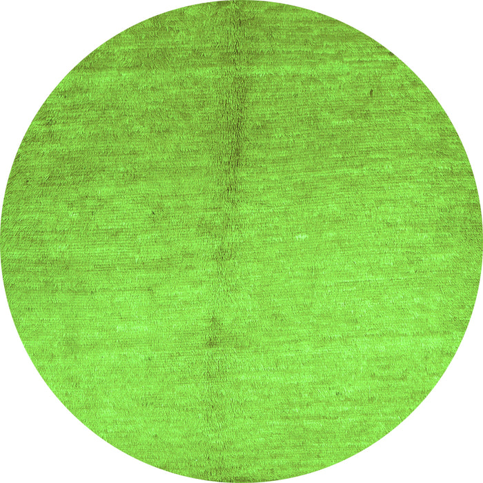 Machine Washable Abstract Green Contemporary Area Rugs, wshcon1226grn