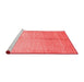 Contemporary Red Washable Rugs