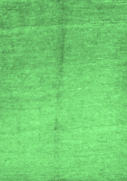 Abstract Emerald Green Contemporary Rug, con1226emgrn