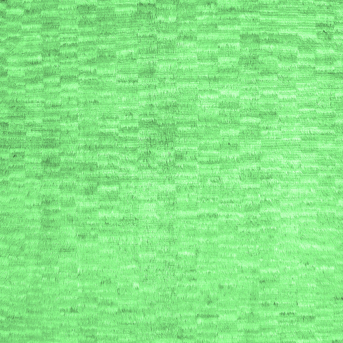 Machine Washable Abstract Emerald Green Contemporary Area Rugs, wshcon1227emgrn