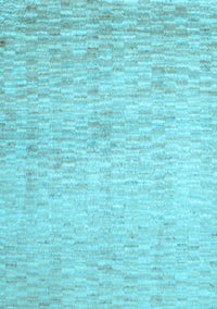 Abstract Light Blue Contemporary Rug, con1227lblu