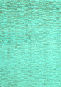 Abstract Turquoise Contemporary Rug, con1227turq