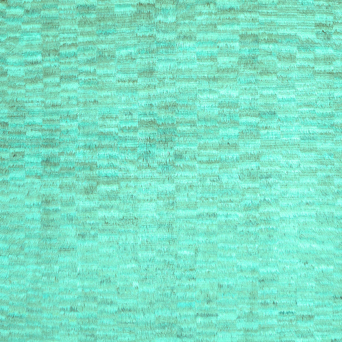 Machine Washable Abstract Turquoise Contemporary Area Rugs, wshcon1227turq