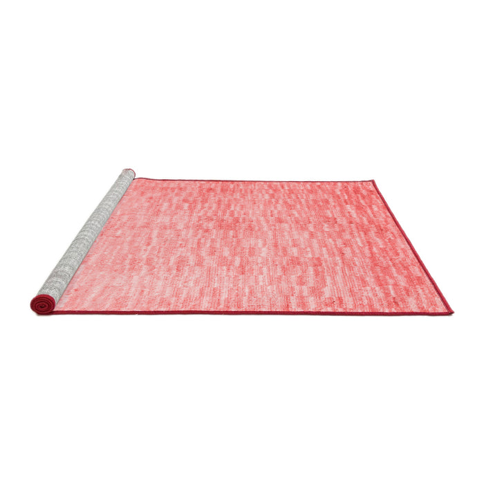 Contemporary Red Washable Rugs