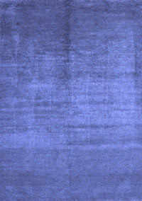 Abstract Blue Contemporary Rug, con1228blu