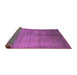 Sideview of Abstract Pink Contemporary Rug, con1228pnk