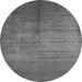 Square Abstract Gray Contemporary Rug, con1228gry