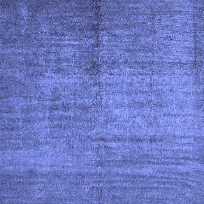 Abstract Blue Contemporary Rug, con1228blu