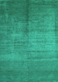 Abstract Turquoise Contemporary Rug, con1228turq