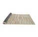 Thickness of Contemporary Camel Brown Modern Rug, con1229