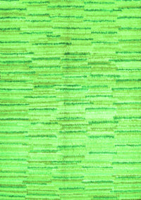 Abstract Green Contemporary Rug, con1229grn