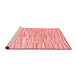 Contemporary Red Washable Rugs