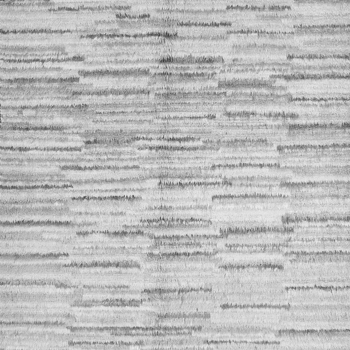 Serging Thickness of Machine Washable Abstract Gray Contemporary Rug, wshcon1229gry